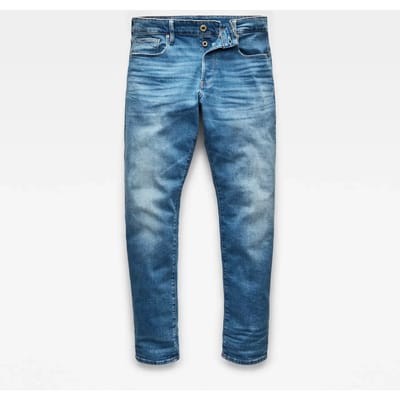 G-Star Raw 3301 Regular Tapered Jeans Heren - Broek - Blauw - Maat 34/32