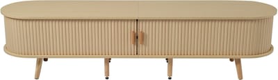 Licht Notenkleur Mdf Woonkamer Set Tv Meubel 175x40x42cm Salontafel 100x50x40cm