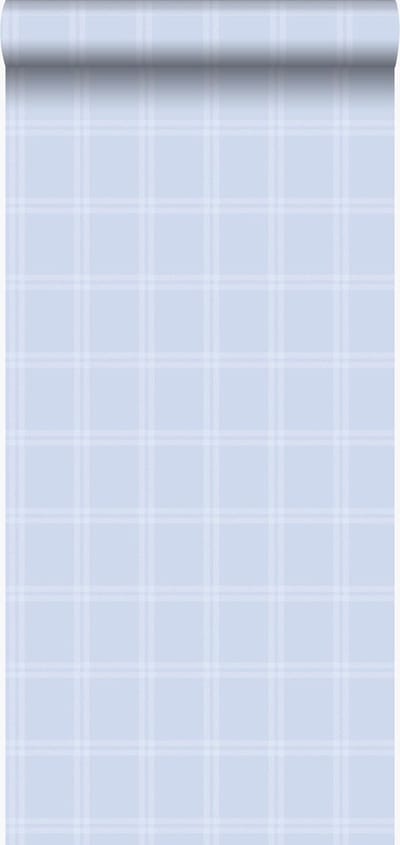 Origin Wallcoverings behang ruiten lichtblauw - 53 cm x 10.05 m - 346821