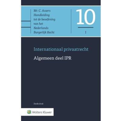 Asser 10-I Algemeen Deel Ipr