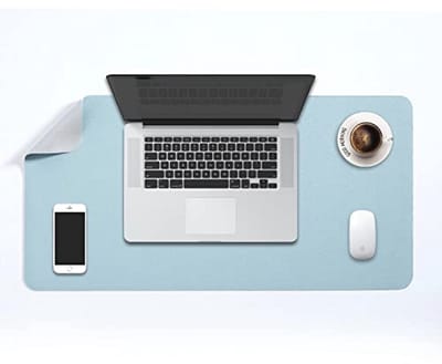 Bureaulegger XL - Multifunctionele Bureau Pad om te Schrijven, Muis en Toetsenbord te Gebruiken, Dual-Side PU Leer 70 x 35 cm