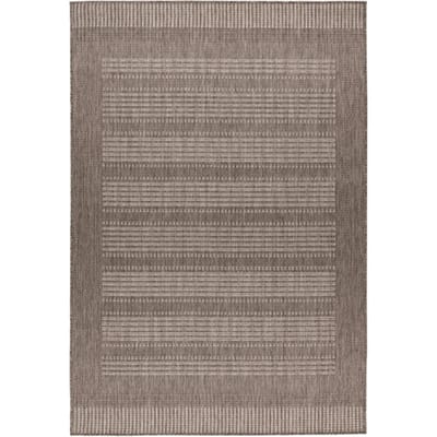 Casa Buitenkleed – Indoor & Outdoor, Sisal-Look Vloerkleed, Weerbestendig, Tuin, Balkonkleed - Taupe