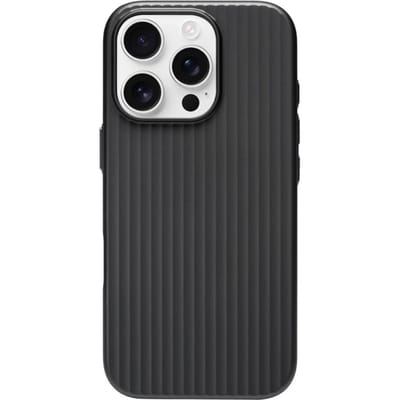 3D Streep Metaalverf Magnetische Hoes Voor iPhone 17 16 15 14 Pro Max Magsafe Mat Geribbeld Bagagepatroon Armor PC Hoes iPhone 14 Pro Max