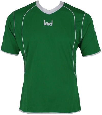 KWD Sportshirt Victoria km, mt L, groen/wit