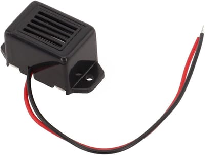 Auto Licht Uit Controle Buzzer - Zoemer Waarschuwing - Voorkom Lege Batterij - 75dB Hoorbaar Alarm - 16.5 cm - Zwart