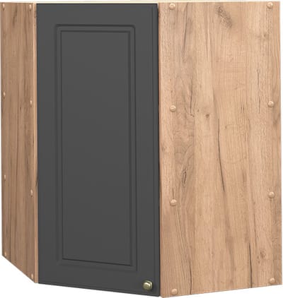 Vicco Fame-Line Hoek hangkast – 57 cm Antraciet-goud