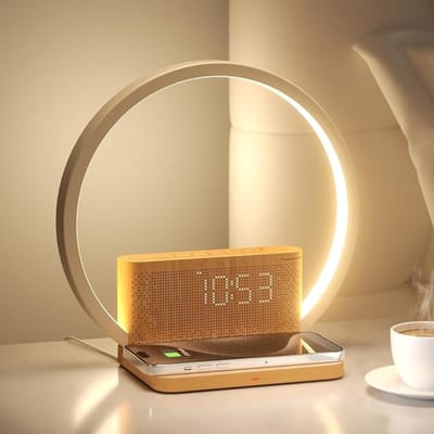 Wake Up Light - Digitale Wekker - Lichtwekker - Nachtlampje - Wekker - Incl. Nederlandse handleiding