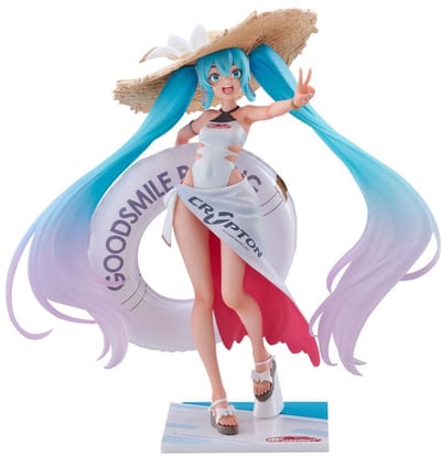 Furyu Hatsune Miku GT Project PVC Statue 1/7 Racing Miku 2024: Tropical Ver. 21 cm Beeld