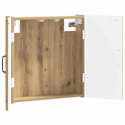 vidaXL - Dartbord - Kabinet - HAARLEM - Artisanaal - eiken - 52,5 - x - 10,5 - x - 53,5 - cm