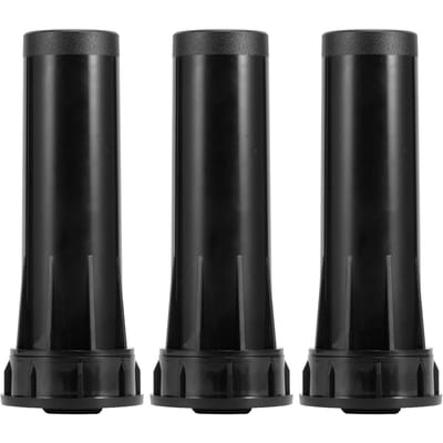 3 Stuks G12 Sproeikop Ingraafbaar Telescopisch Watersproeier Voor Gazon Tuin Tuinirrigatie zwart