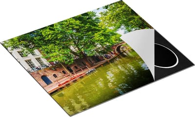 Chefcare Inductie Beschermer Oudegracht in Utrecht - 60x50 cm - Afdekplaat Inductie - Kookplaat Beschermer - Inductie Mat