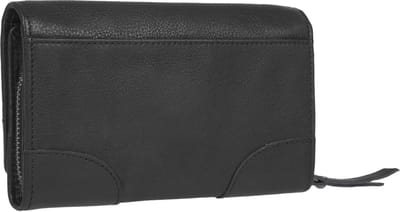 GERRY WEBER Leren Portemonnee Tarragona Purse Black Zwart