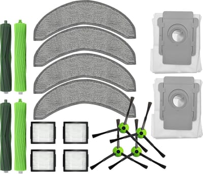 iRobot Roomba Combo j7, Combo j9 en Combo 10 Max Onderhoudsset (Plus.Parts® alternatief voor 4812261 / 4812262)