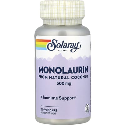Monolaurine, 500Mg, 60 Veggie Capsules