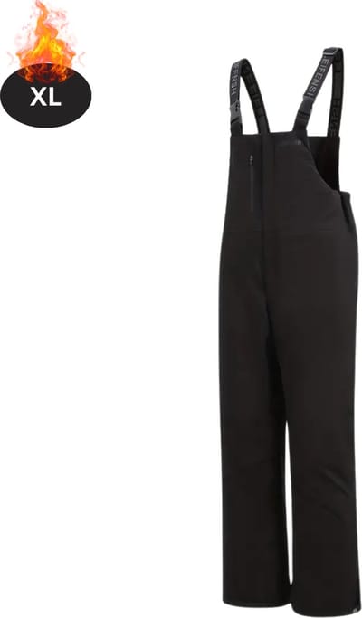 Livano Skibroek - Skipak - Snowboard Broek - Winterbroek - Sneeuwbroek - Heren - Wintersport - Zwart - Maat XL