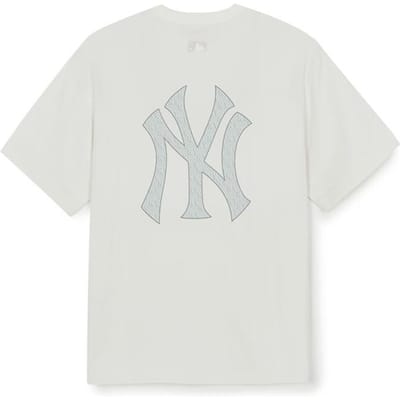 MLB Korte Mouw Unisex Koppel Zonbescherming T-shirt Vintage Logo Sport Casual Tee M