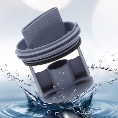 Allecto - Filter voor afvoerpomp wasmachine - Pluisfilter - Handig en