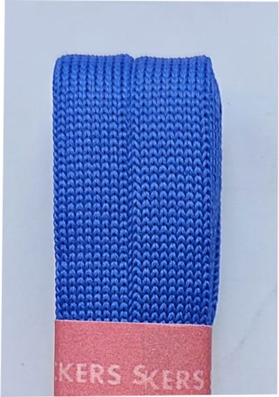 Strickers Veter - Blauw - Plat - Lengte 120 cm - Breedte 9 mm - Schoenveter