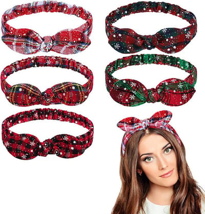 Gadgetpoint - Haarband - Bandana - Kerst - Kerstman - Kerstboom - Kerst - Kerstmis - Christmas - Xmas - Haardband Rechtsmidden