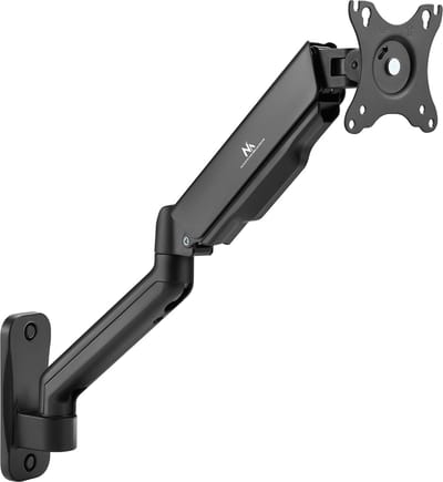 Maclean MC-332 - Monitorbeugel - dubbele arm monitor muurbeugel - 17-32", 9kg max - Zwart