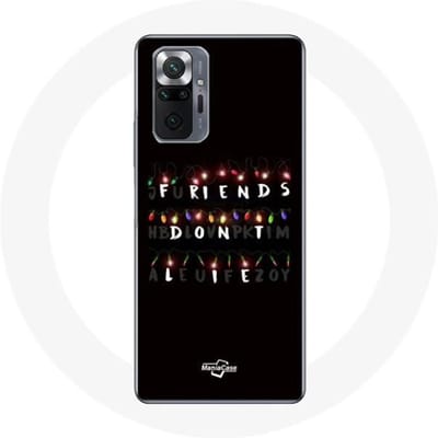 Coque pour Xiaomi Redmi Note 10 Pro Stranger Things Affiche Friends Don't Lie Joyeux noël
