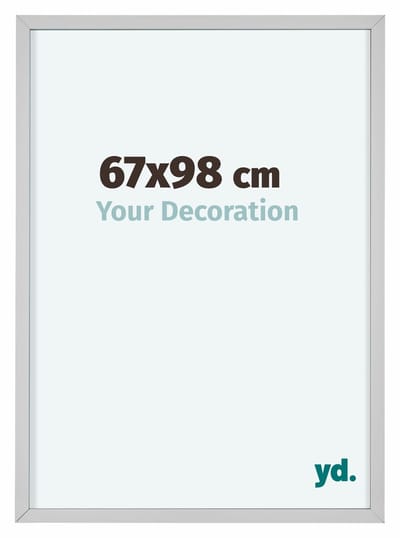 Your Decoration - Fotolijst 67x98 cm - Aluminium - Wit - Virginia