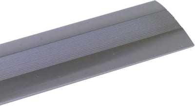 Voegendeksel voor vloeren - Verbindingsprofiel met overgangsstrepen - Zilver 820 mm x 4 mm x 0,5 mm