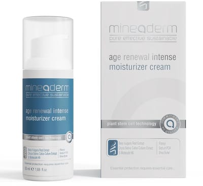 Mineaderm Anti Rimpel Crème – Hydraterende Gezichtscrème voor Dames & Heren – Anti-Aging Dagcrème met Stamceltechnologie – Tegen Fijne Lijntjes & Pigmentvlekken – 50ml