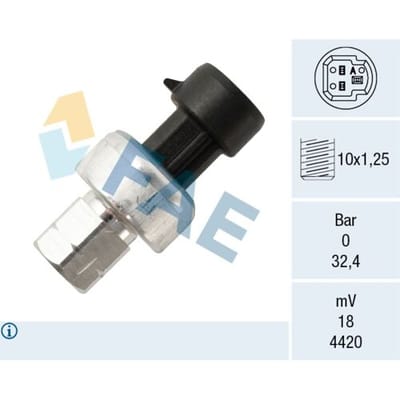 Drukschakelaar, airconditioning FAE 15802