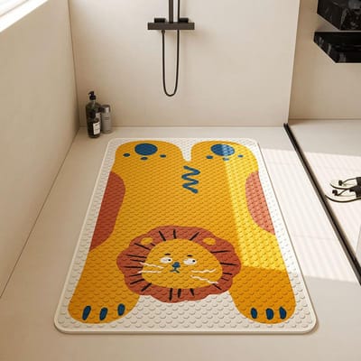 Badkamer Antislip Mat Toilet Toilet Douche Ruimte Waterdicht en Valmat Baby Kinderen Badmat Voetmat 40*70cm