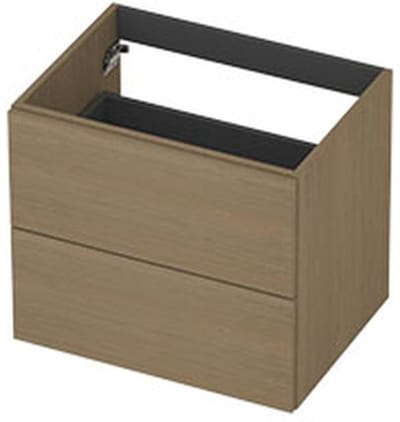 INK - Onderkast 2L Decor Softclose Tbv Greep - 600x450x520 Mm - Olijf Eiken