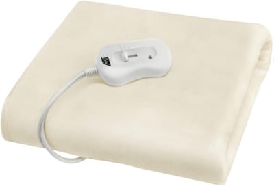 Elektrische deken met 3 warmtestanden voor een warm bed