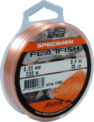 Albatros Almega Flatfish - Vislijn - 0.30 mm - 7.00 kg - 200 m