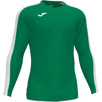 Joma Academy III Voetbalshirt Lange Mouw Kinderen - Groen / Wit | Maat: 96-104