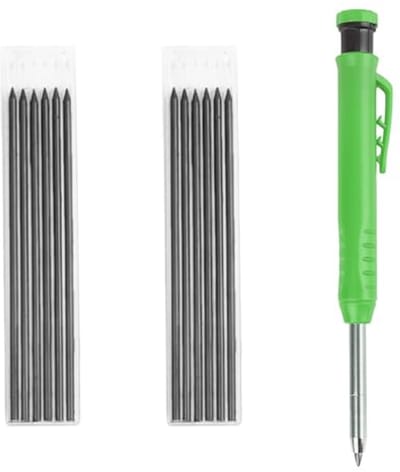 12 stuks 2,8 mm potloodvullingen met timmermanspotlood voor houtbewerking