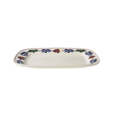 Boerenbont Schaal Plat Rechthoekig - 25x18cm