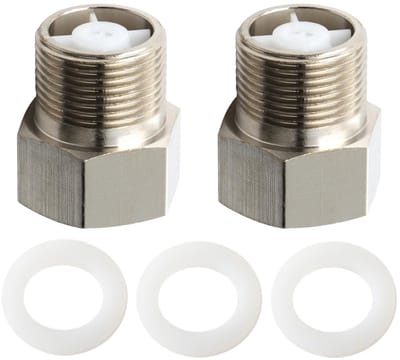 Dailygoods- Terugslagklep 3/4 inch messing - Terugslagventiel - Binnendraad/Buitendraad - Corrosiebestendig - Voor waterleiding - Tuinirrigatie - Terugloopventiel