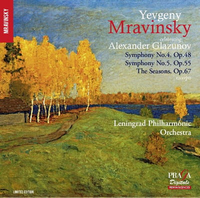Leningrad Philharmonic, Yevgeny Mravinsky - Tribute To Glazunov In His Native St.Petersburg (CD)