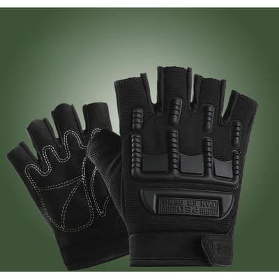 Kinderen Halve Vinger Handschoenen Antislip Slijtvast Vechten Buitensporten Fietsen Loopfiets voor Kinderen Jongens en Meisjes Fitness 20*10*5cm