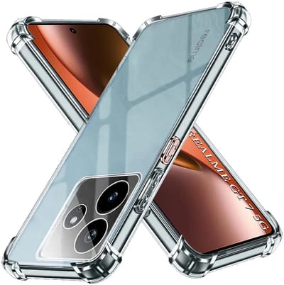 Hoesje geschikt voor Realme GT 7 - Techsuit Shockproof Silicone Back Cover - Transparant