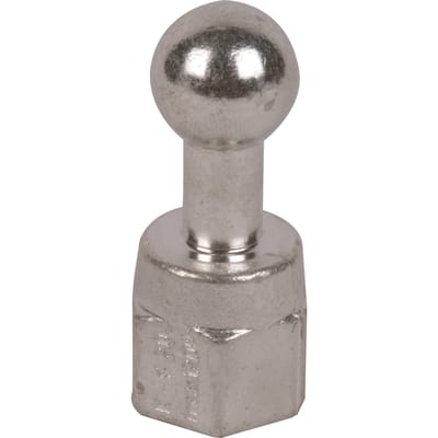 Dehn vaste kogelpunt recht M10 20mm binnendraad - 754205