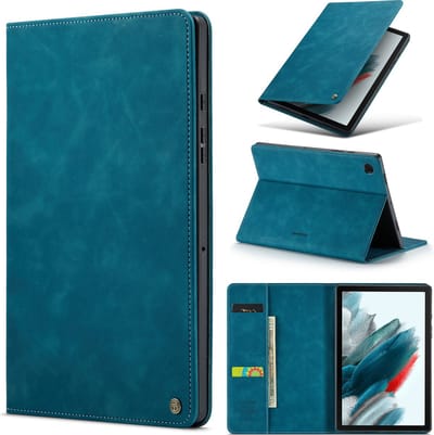 Casemania Hoes Geschikt voor Samsung Galaxy Tab A7 10.4 inch (2020) Emerald Green - Book Cover