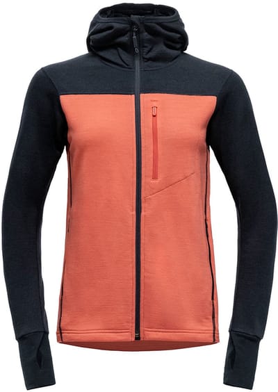 Devold Of Norway Explorer Merino Jas Rood M Vrouw