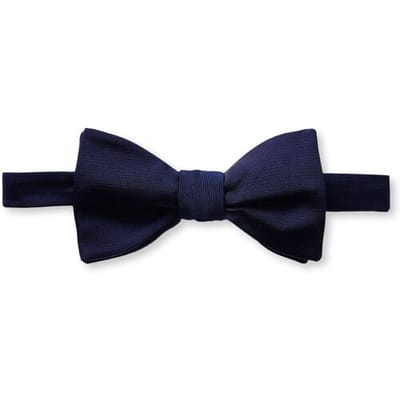 Eton Strikje Donker Blauw Melange / male