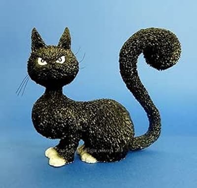 Katten beeldje - Dub 65 - La Belle - Hoogte 10 cm - Dubout cats