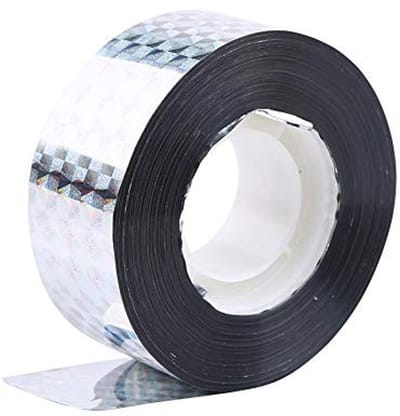Dailygoods- Vogelafweerband 90 m - Reflecterend/Holografisch - Milieuvriendelijk - PET-kunststof - Lichtgewicht - Effectieve vogelwering - Vogelafschrikband