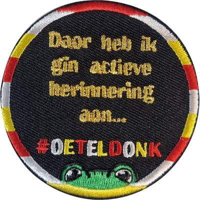 Fjesta© Oeteldonk embleem - Gin actieve herinnering
