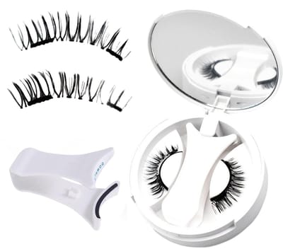Dailygoods- Magnetische Wimpers Natuurlijke Look - Magnetische Wimpers met Eyeliner - Valse Wimpers Magnetisch - Herbruikbare Wimpers - Waterdicht - Inclusief Applicator