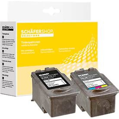 Schäfer Shop Select inkt multipack vervangt Canon PG-560XL/CLI-561XL, zwart-gepigmenteerd + 3-kleuren