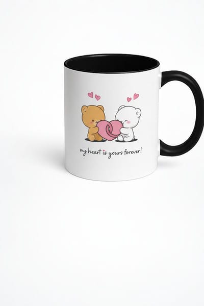 Lieve Beren Liefdesmok - My Heart Is Yours Forever - Romantisch Valentijn Cadeau